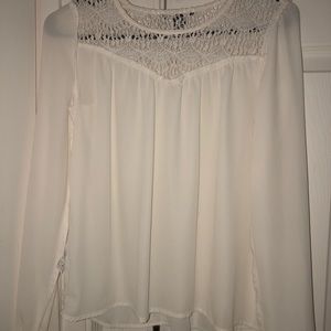 long sleeve silk shirt